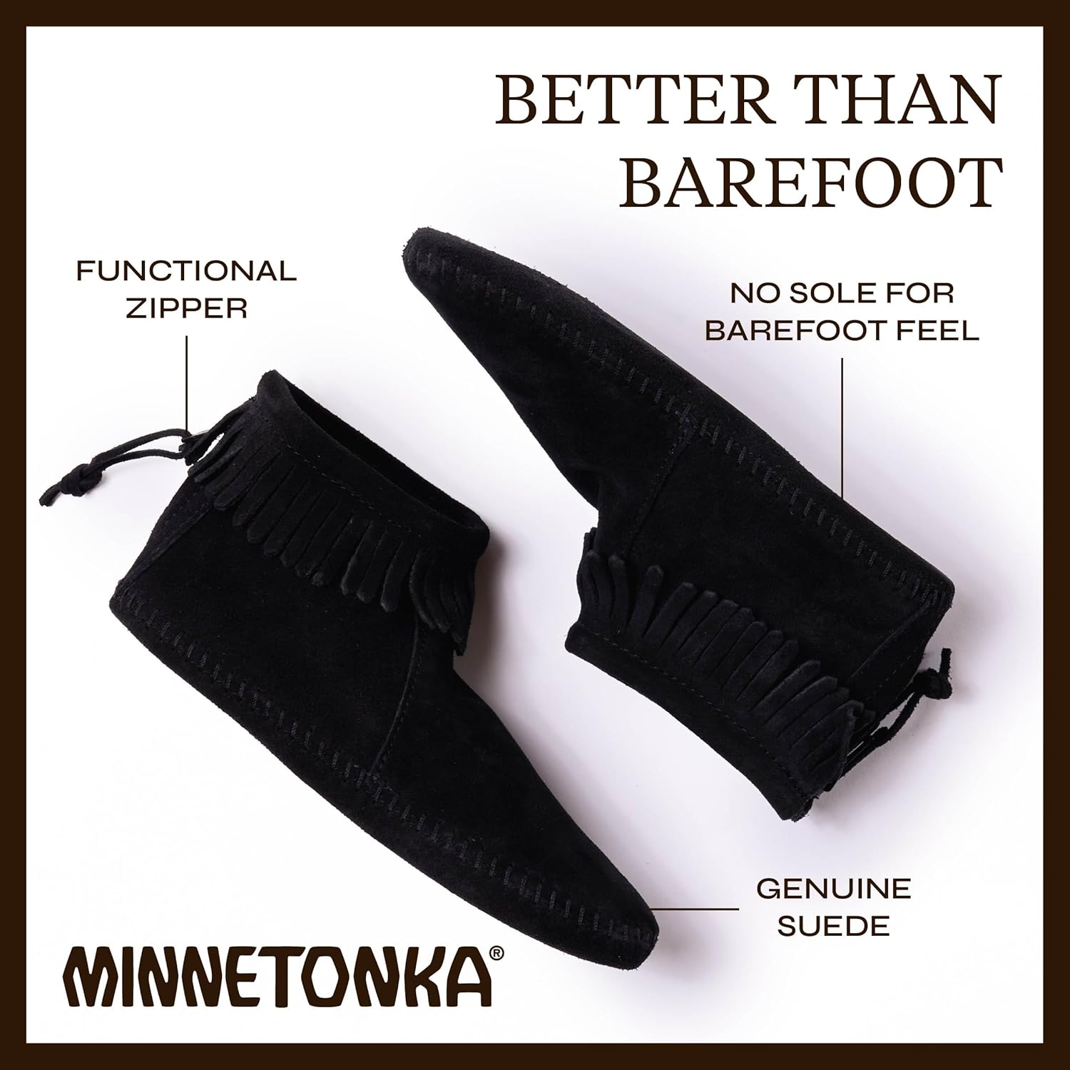 Minnetonka Women's Back-Zipper Bootie - Image 6