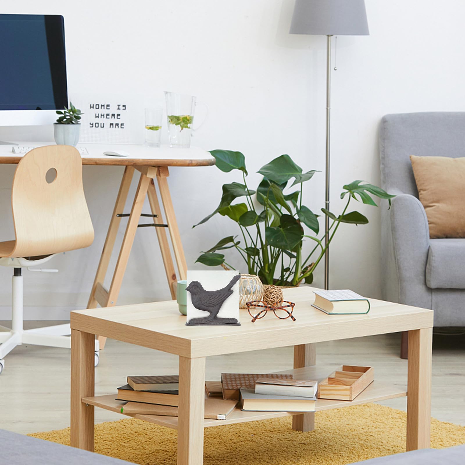 SUPVOX Tischserviettenhalter aus Gusseisen in Tierform Stilvoller und Stabiler Serviettenspender für Küche Restaurant oder Party Praktisches und Dekoratives Accessoire