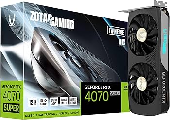 Amazon | ZOTAC GAMING GEFORCE RTX 4070 SUPER Twin Edge OC 12GB