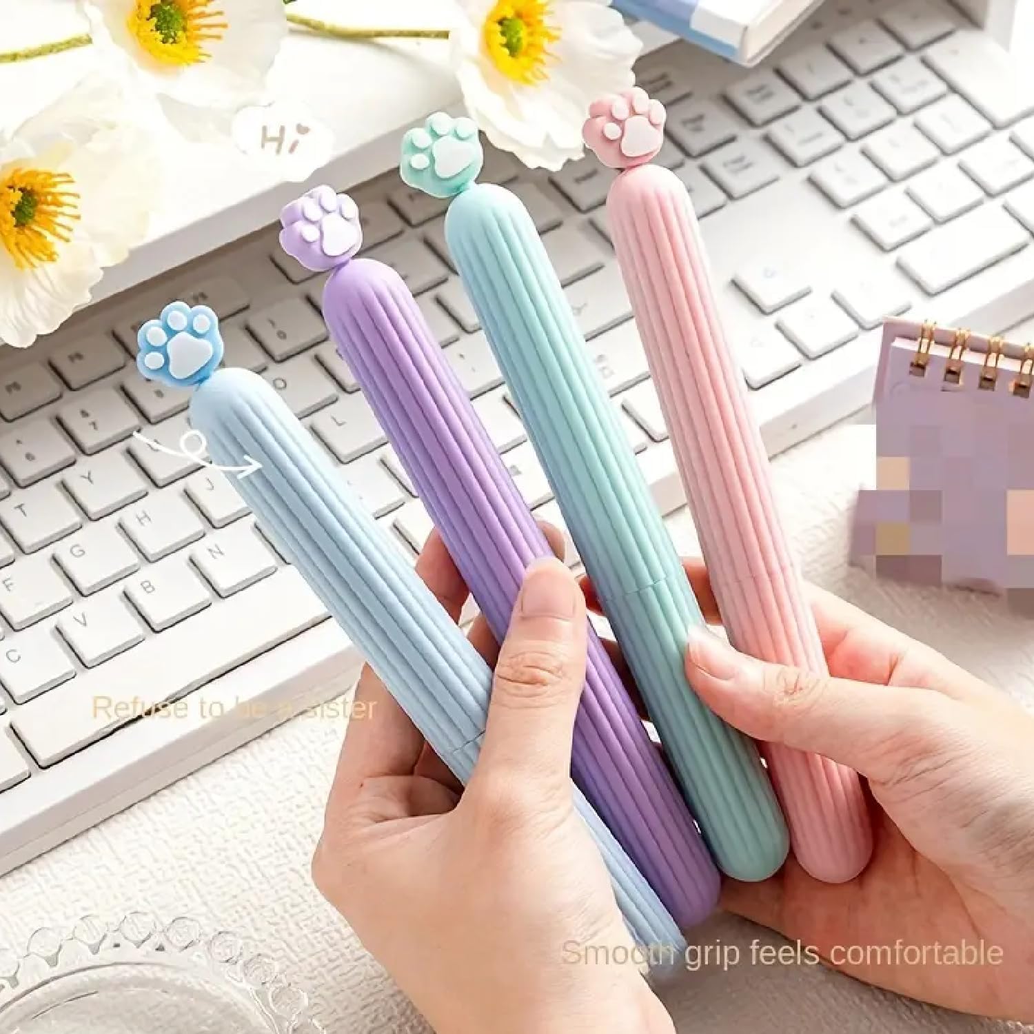 G.FIDEL Lovely Decorative Cartoon Hair Comb With Cover Easy To Carry For Travelling, Multicolour 1 Pcs