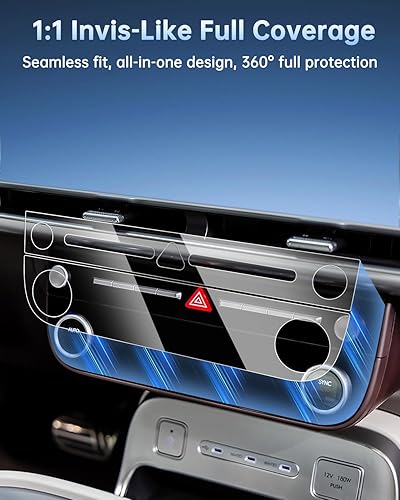 Miniatura 18 de SHAOHAO Protector de pantalla para Santa Cruz 2024 2023-2024 Santa Cruz (SEL/Night/SEL Premium/Limited) 10.25" Accesorios para pantalla táctil Santa