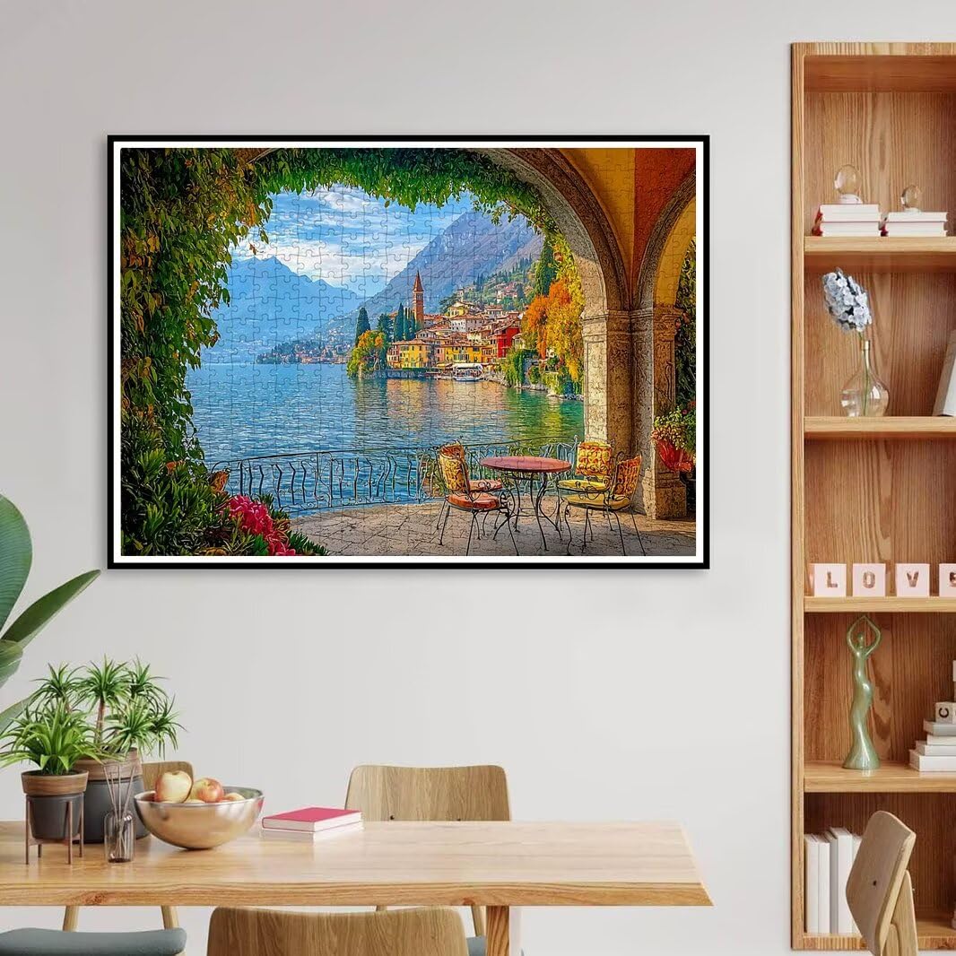 Puzzle Italia, Puzzle 2000 Pezzi Arte per Adulti, Regalo Uomo e Donna -4713