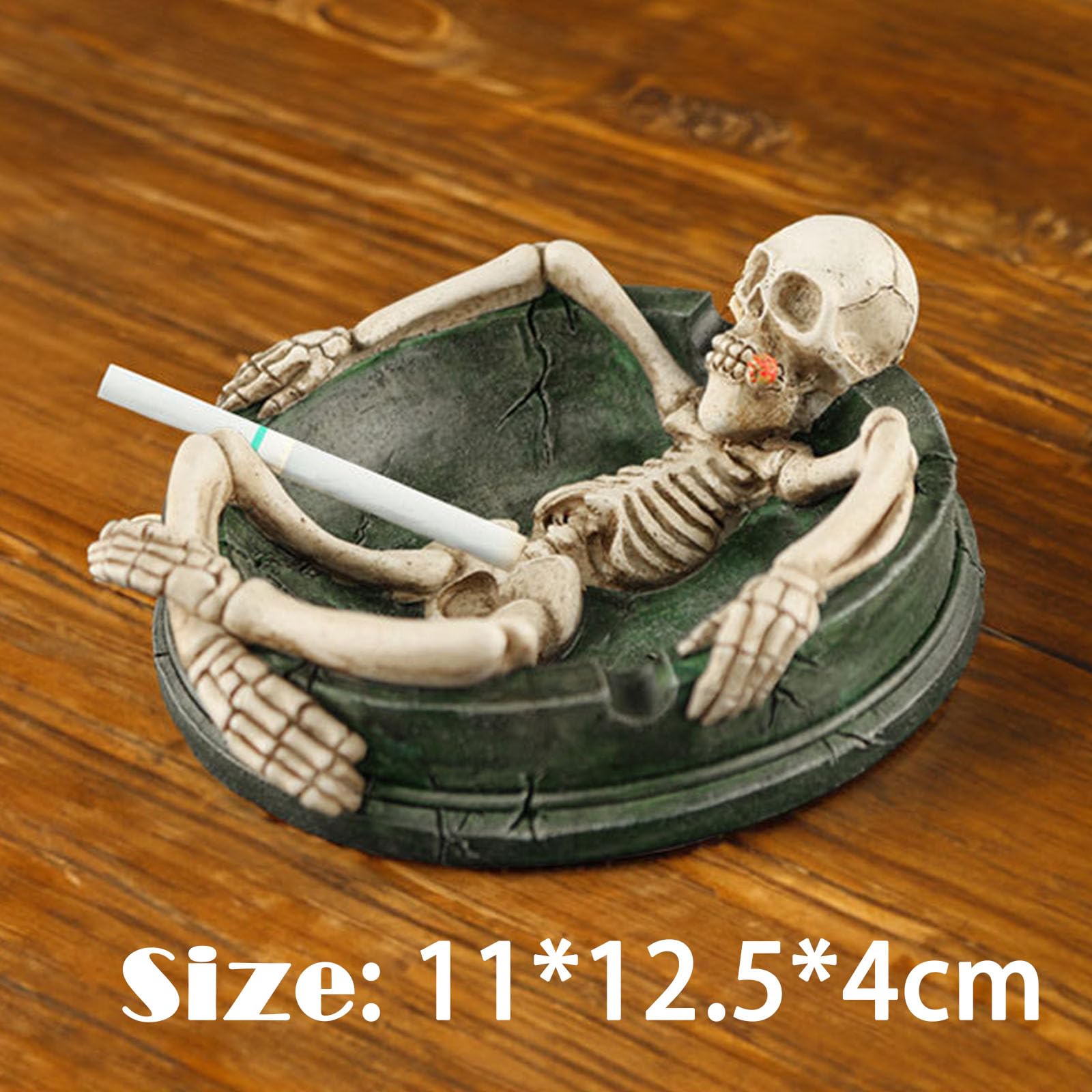Amazon.com: Resin Skull Ashtray - Cute Animal Ash Tray for Home
