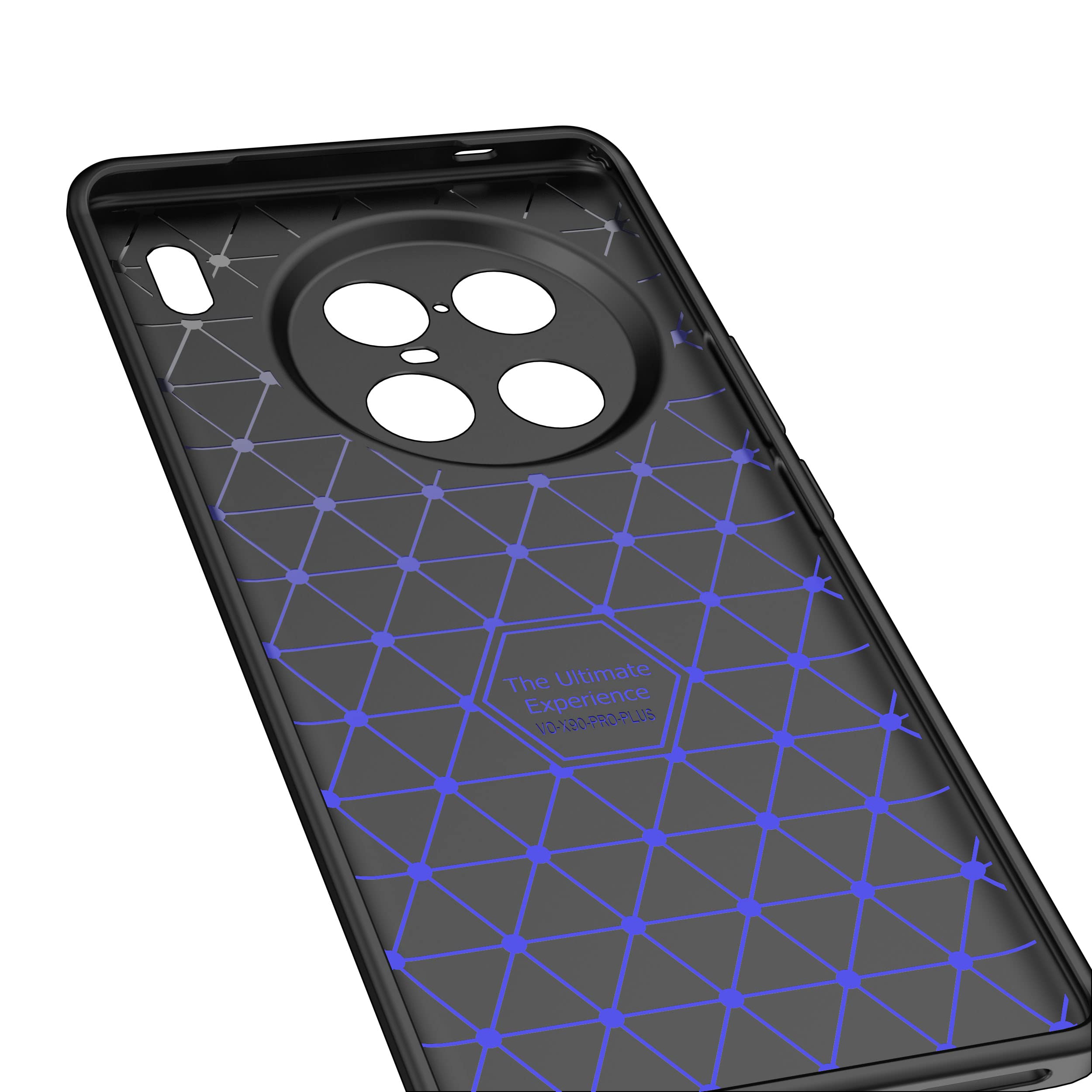 Custodia In Silicone Antishock Per Vivo X90 Pro 5G Design Mucca Disegni