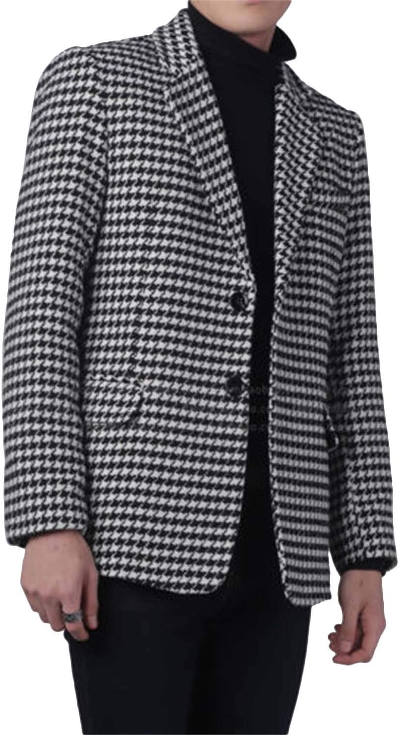 オースチンリードロンドン テーラードジャケット 背抜き 千鳥格子柄  