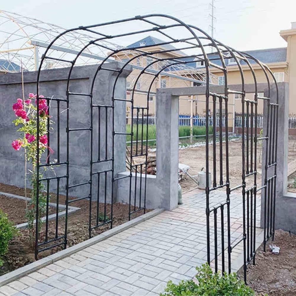 バラ アーチ 錆びない ガーデンアーチ 組み立てかんたん フラワー