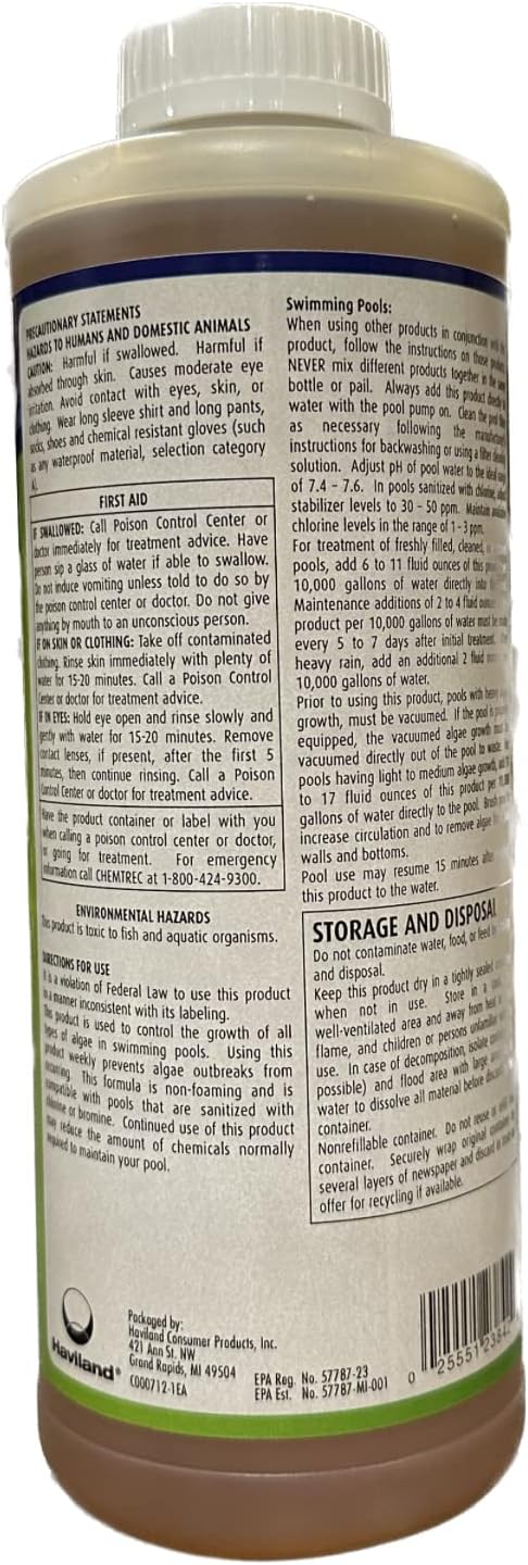 Caribbean Blue Algae Defense 60 Swimming Pool Algaecide/Algicide Pool & Spa Chemicals