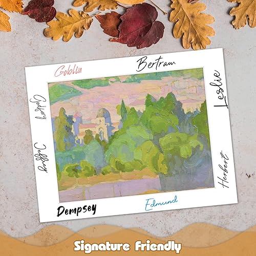 Miniatura 7 de Golden State Art, Paquete de 25 tableros de respaldo blanco brillante de 12 x 16 pulgadas para marcos, fotos, fotos y más