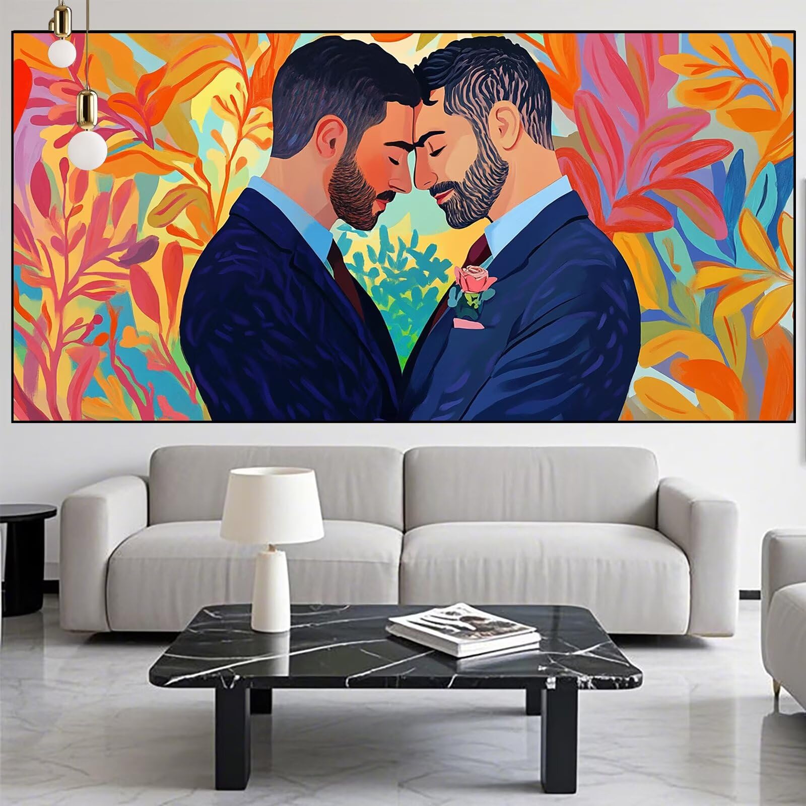 Man Diamond Art Love Diamond Painting Arts and Crafts for Adults,5D Diamont Painting Kits Adults Crysta Cross Stitch Crafts Pictures, DIY Zestaw do haftowania dla początkujących Dekoracja ścienna do