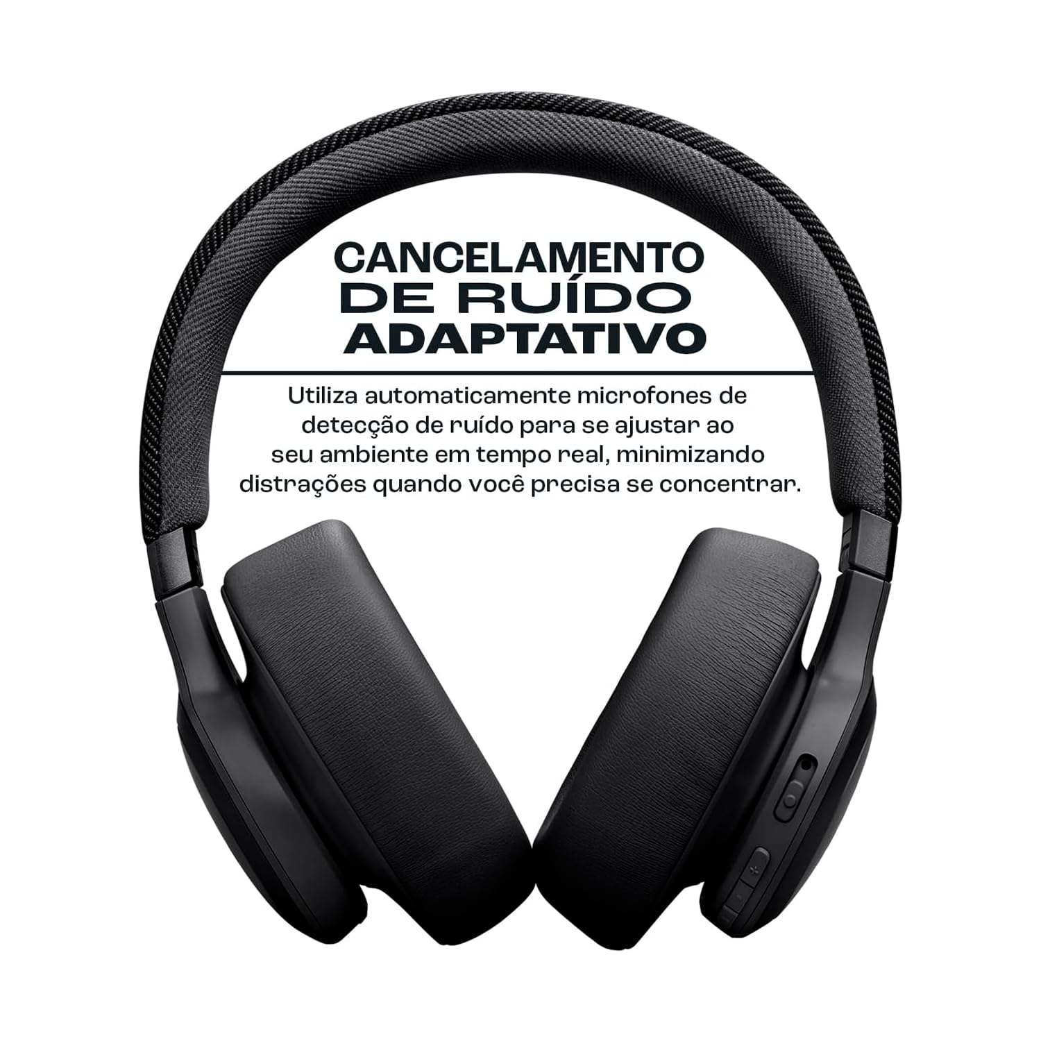 JBL, Fone de Ouvido Bluetooth JBL Live 770NC - Preto
