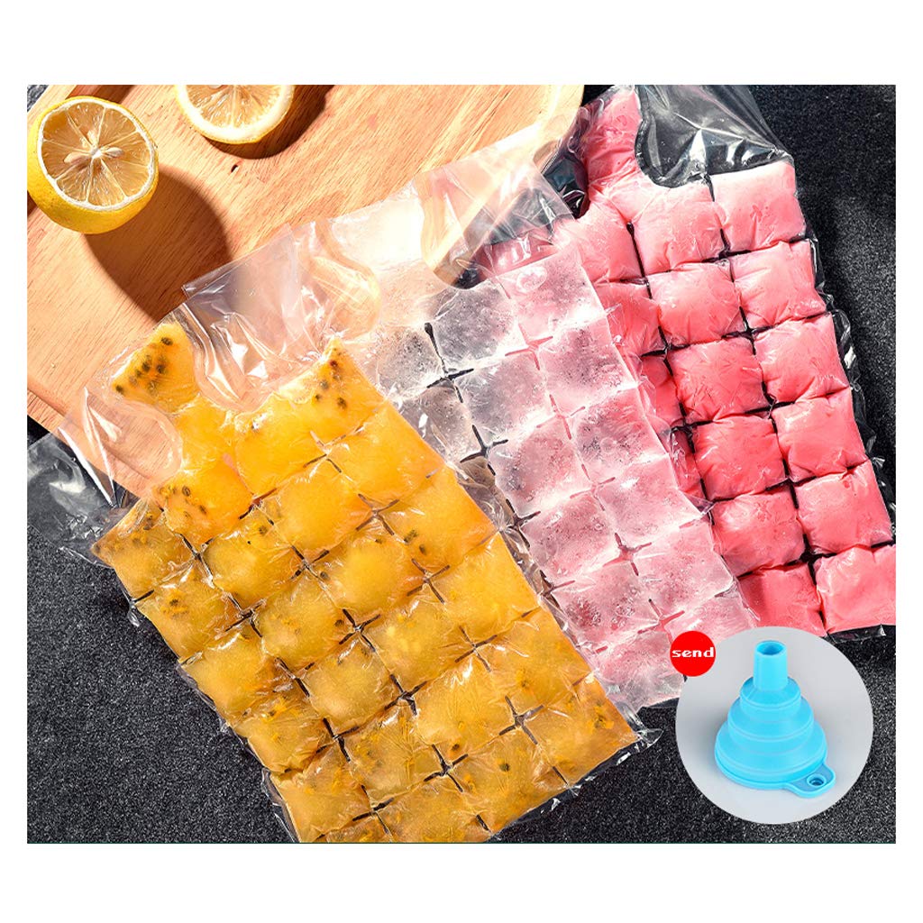 Buy Disposable Ice Cube Bags Ice Cube Freezer Bags Odour Free Ice Cube