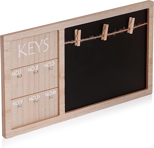 Miniatura 7 de Ganchos para llaves ganchos para fotos pizarra para montar en la pared organizador de llaveros bohemios para colgar fotos soporte adecuado para