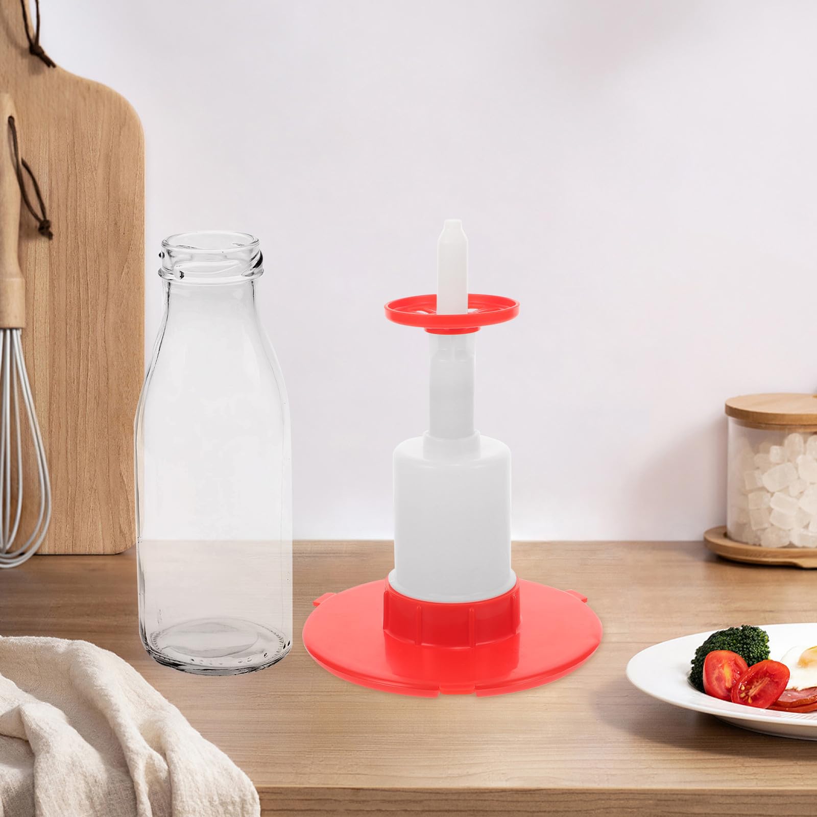 Enjuagadora de Botellas y Vasos DIY para Limpieza de Botellas de Vidrio y Cerveza Lavadora Casera Práctica y Versátil y Vino Herramienta Manual para Cocina y Barra