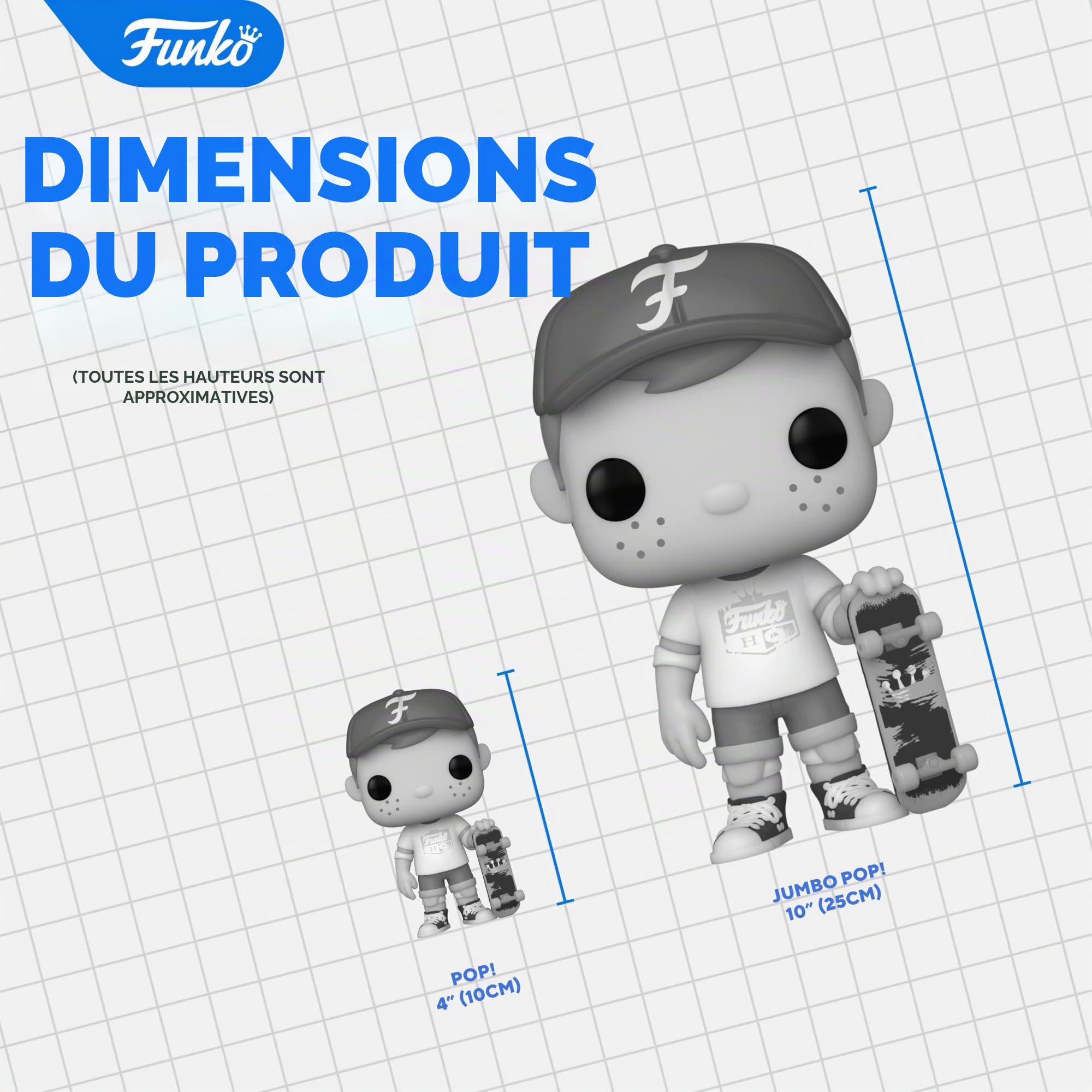 Funko Pop! Jumbo: Pokemon - Sprigatito - Poussacha - Figurine en Vinyle à Collectionner - Idée de Cadeau - Produits Officiels - Jouets pour Les Enfants et Adultes - Video Games Fans