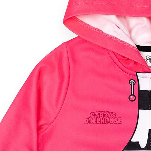 Miniatura 6 de Dreamworks Gabby's Dollhouse Sudadera con capucha y cremallera para niñas pequeñas y grandes