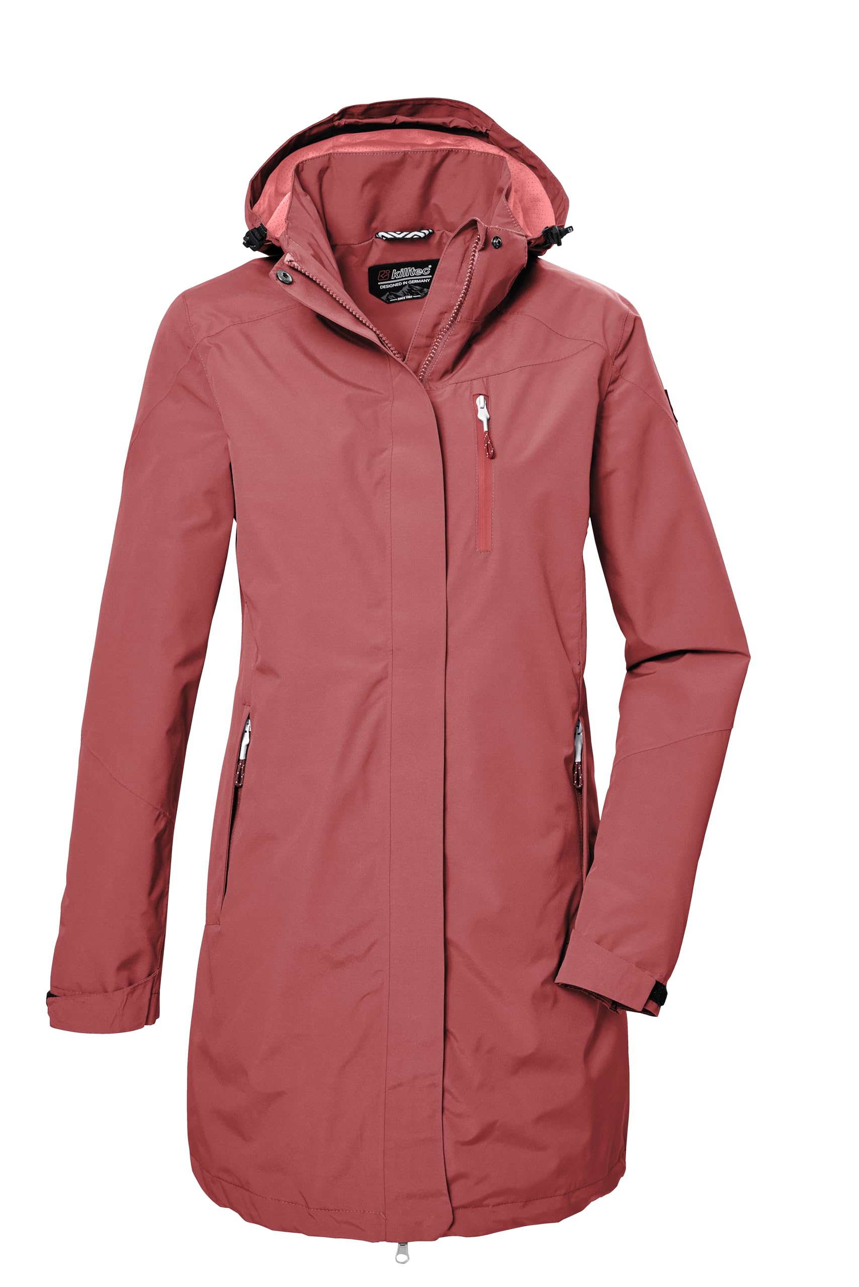 Killtec Damen Kos 30 Wmn Prk Funktionsparka/Parka mit abzippbarer Kapuze