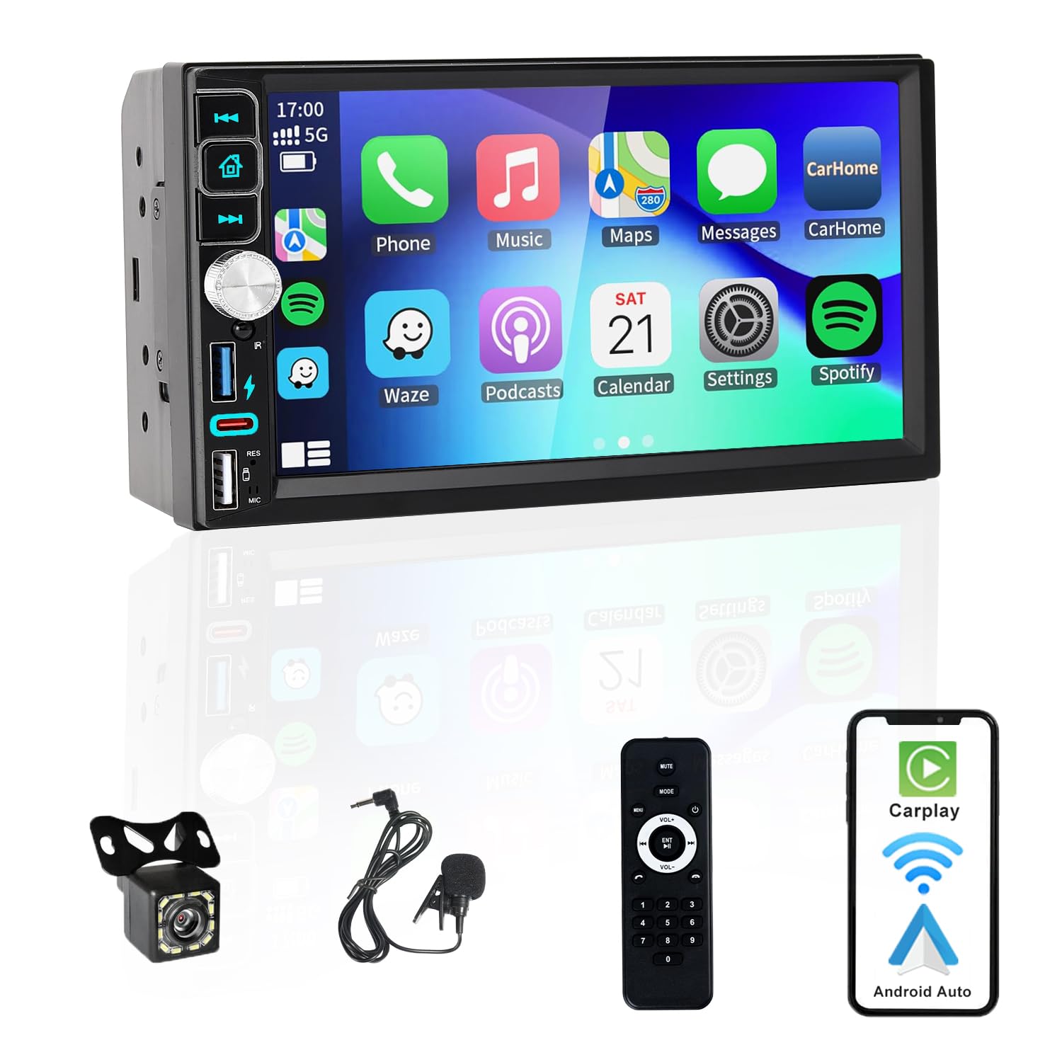 Hengweili Double Din Car Stereo