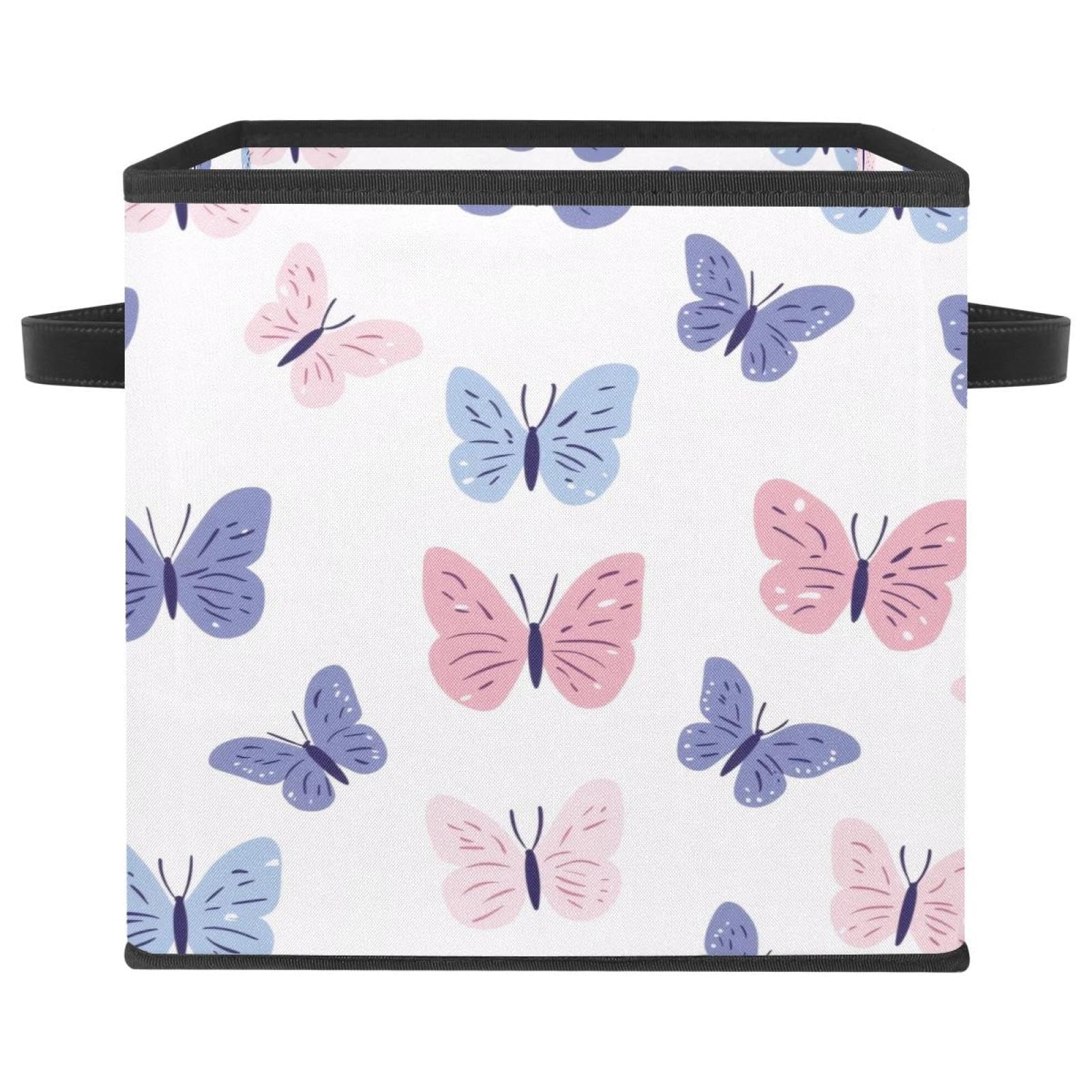 Boîte de rangement vêtement papillon pour ordonner le dressing familial