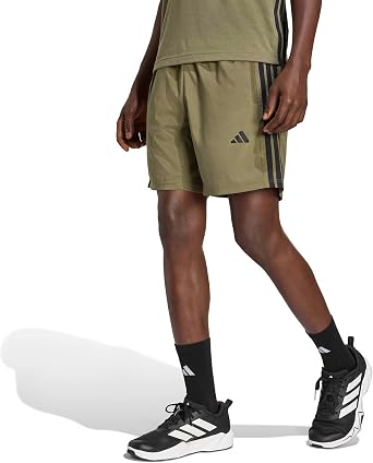 adidas Men's Technical Training Shorts Essentials Base 3 Stripes