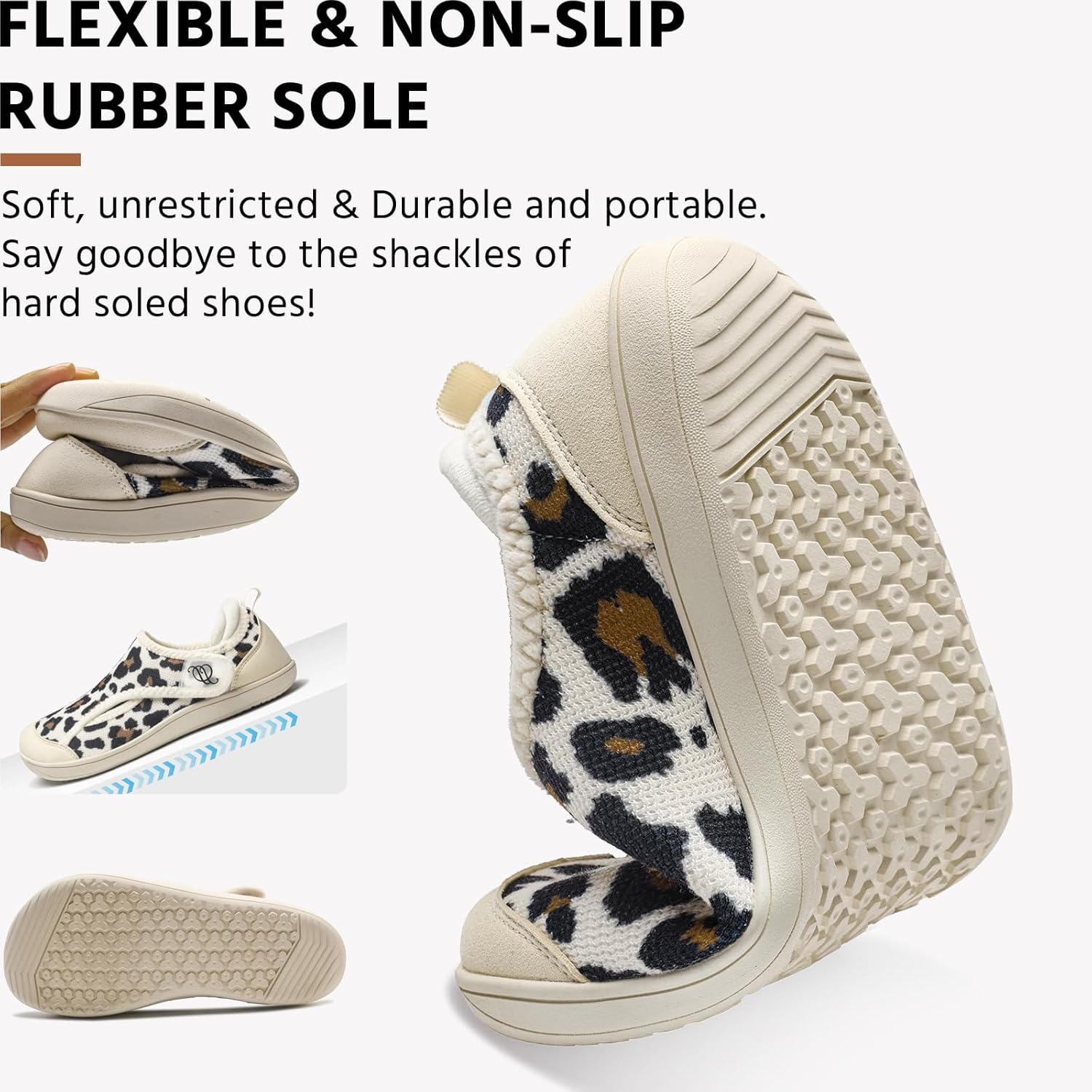 Comfortable Wide Diabetic Shoes for Women Mes,Barefoot House Shoes Slippers for Women Indoor Outdoor,Adjustable Zero Drop Edema Shoe for Neuropathy, Breathable Nursing Shoe Wide Width Casual Sneakers - Image 6