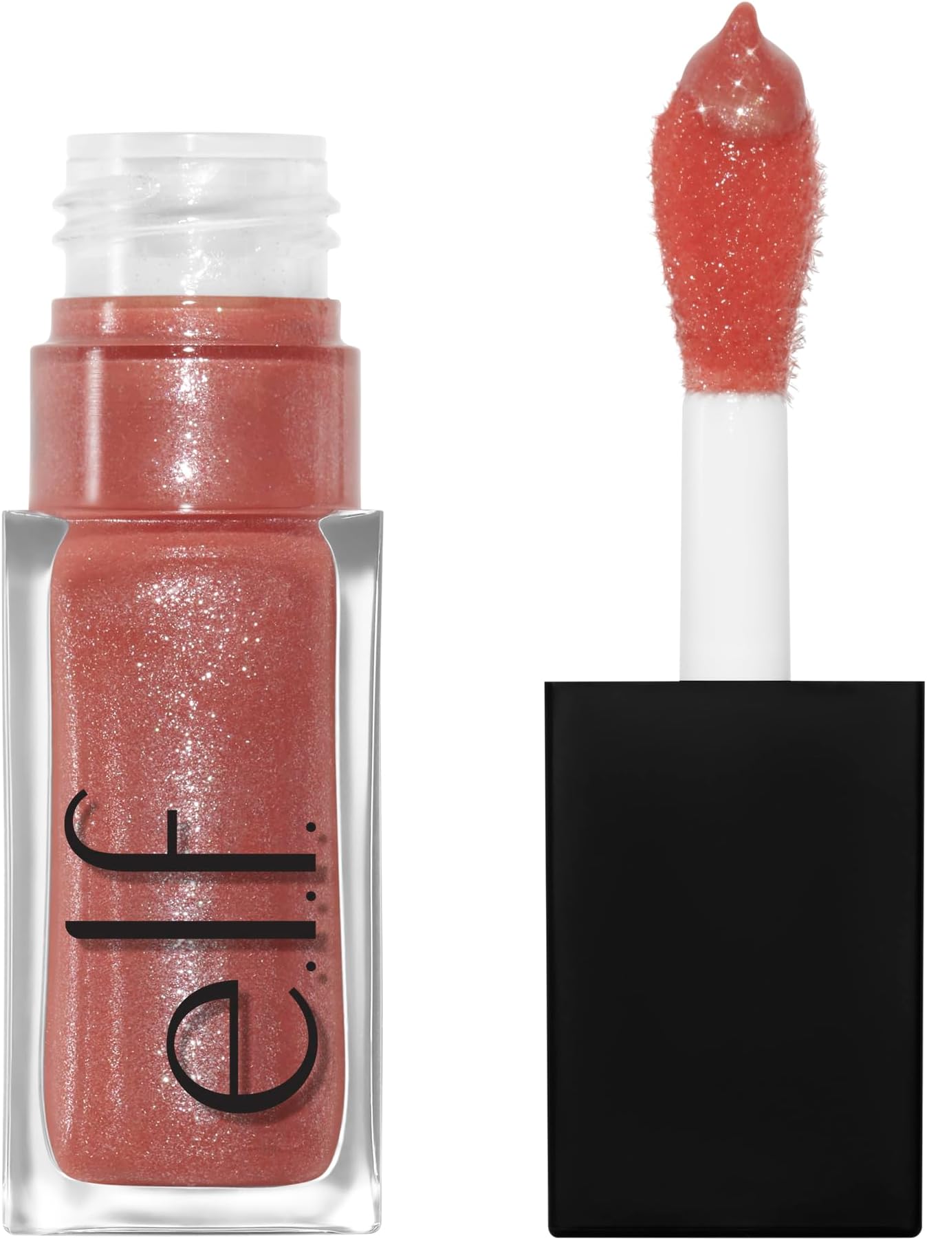 Glow Reviver Lip Oil Glimmer, Nourishing Tinted Lip Oil For A High-Shine Finish, Infused With Jojoba Oil, Vegan & Cruelty-Free, Princess Cut