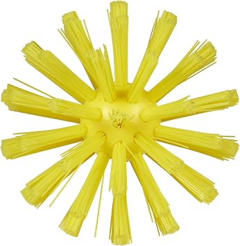 Vikan 5382806 Pipe Brush with Handle, one Piece, 3.1, Medium, Yellow