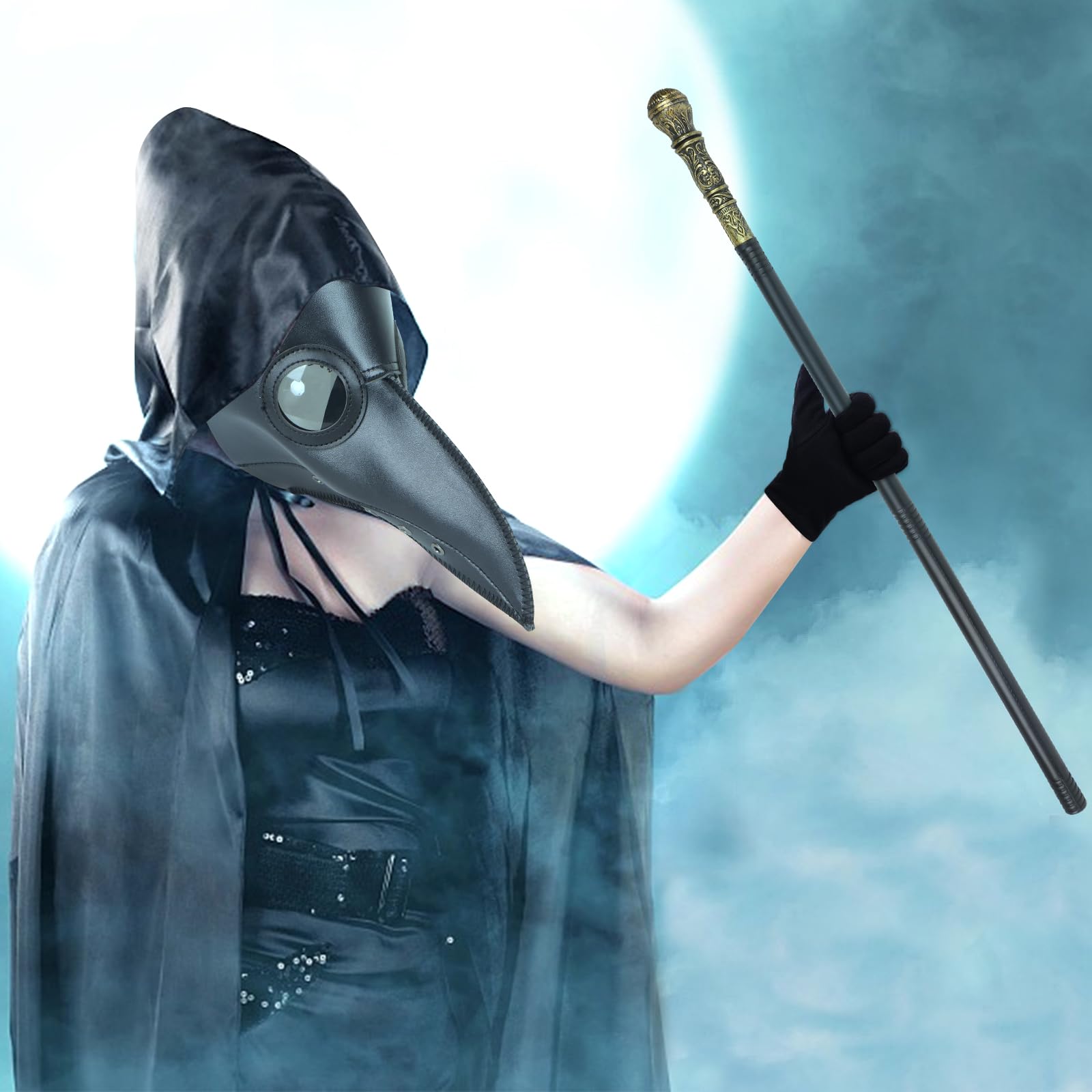 Lifreer Plague Doctor Costume Set - Image 4