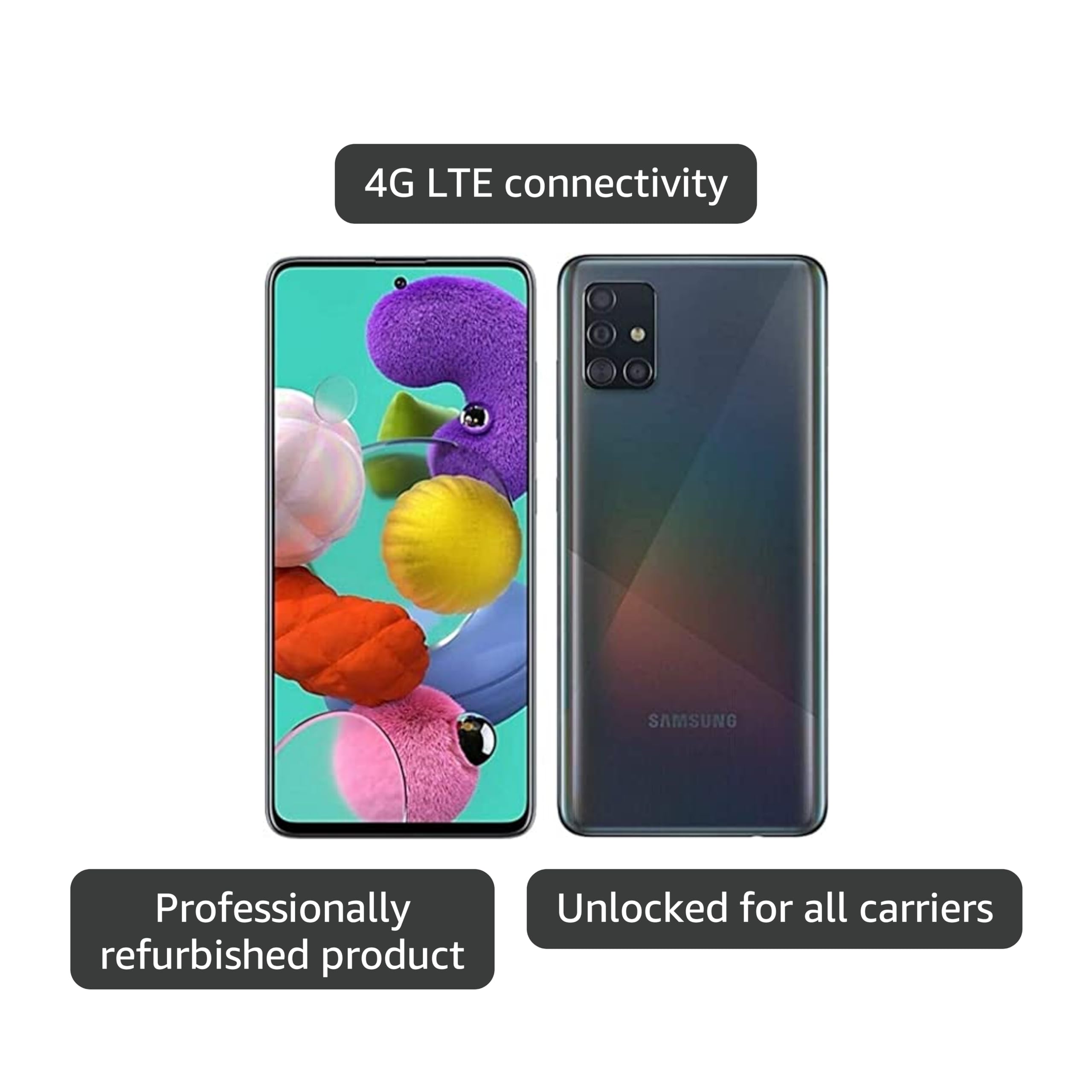 Amazon.com: Samsung Galaxy A51 128GB 6.5