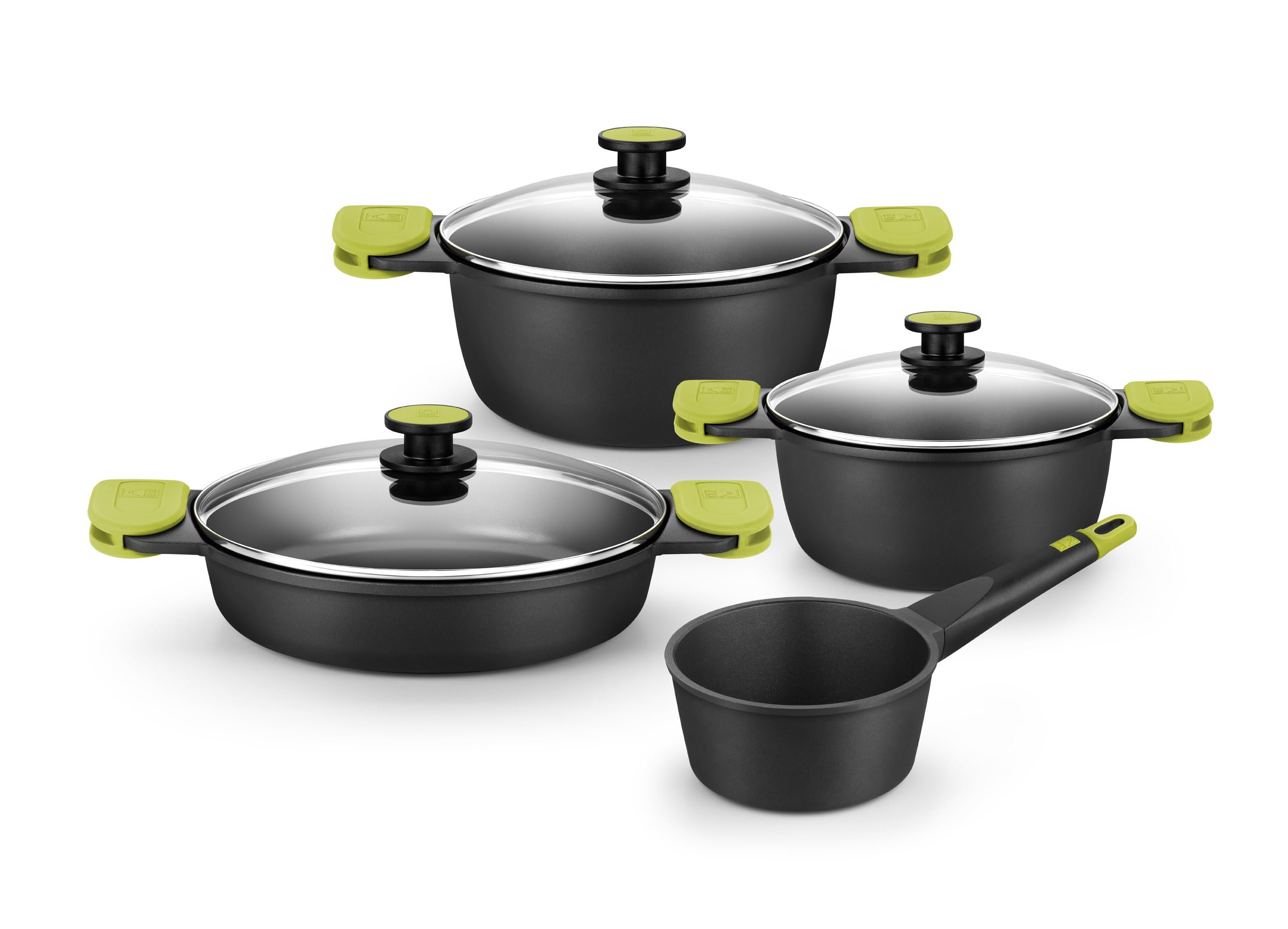 Batería de cocina 7 piezas Foodie
