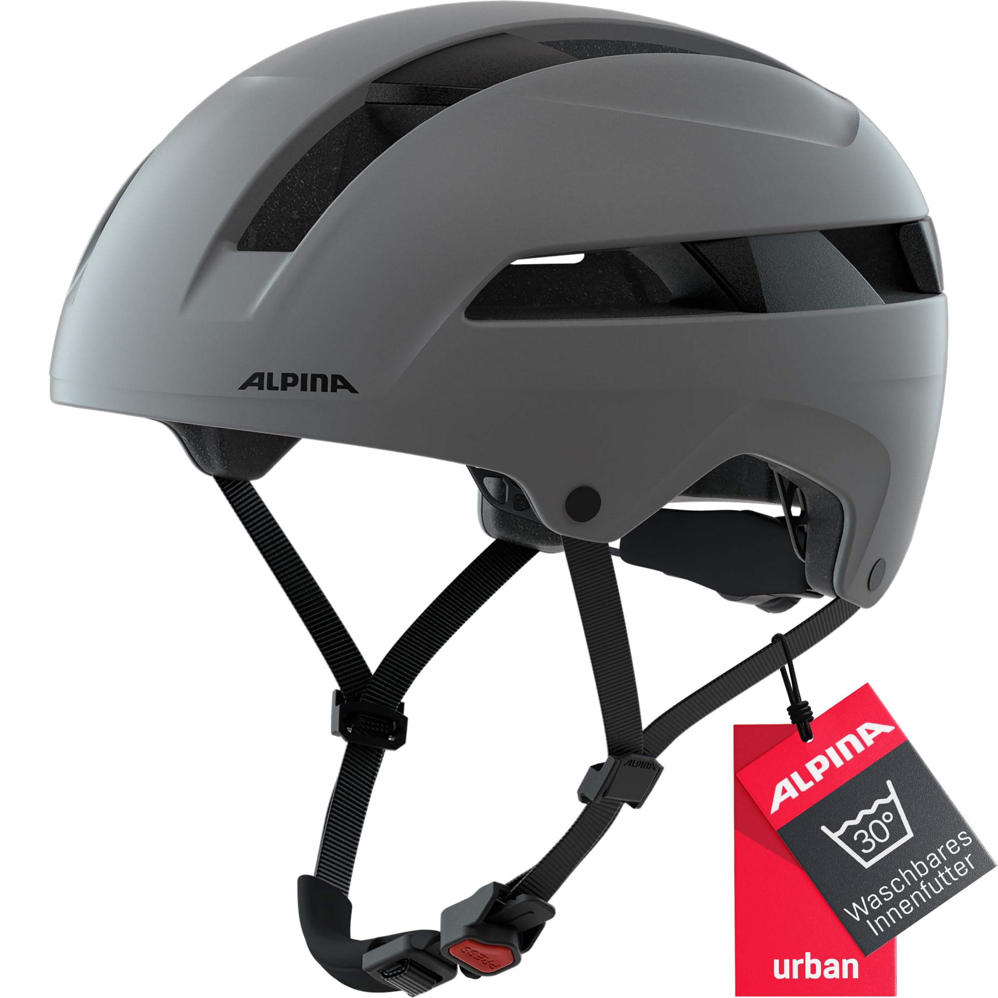 Alpina Soho Helm 2023 Coffee Grey Matt