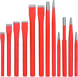 12 Piece Industrial Punch and Chisel Set