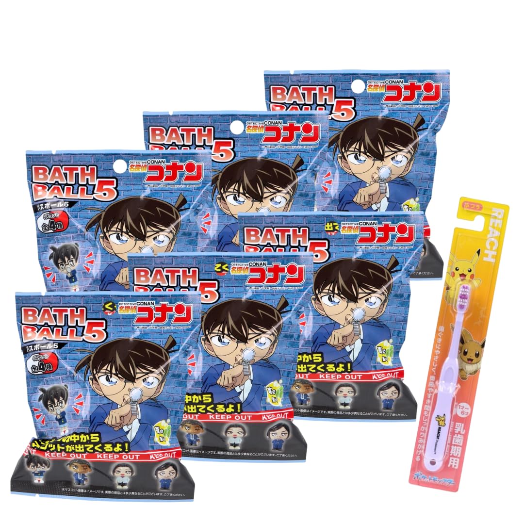 Amazon | 【6個セット】エスケイジャパン 入浴剤 名探偵コナン 5 バス