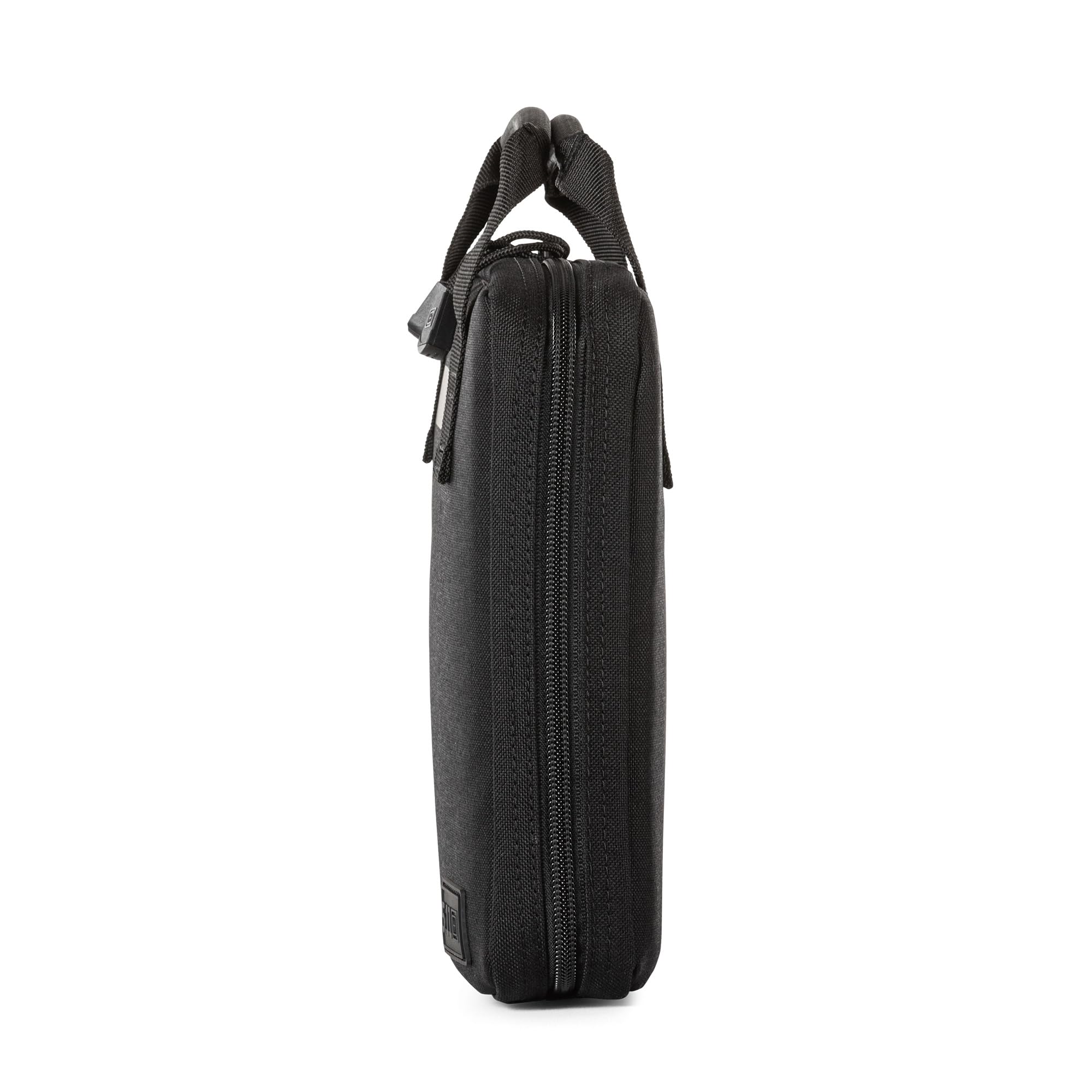 5.11 - Custodia Pistola Tattica - 3L - Modello Single Pistol Case Nero 019 - Nylon 1050D Ultra Resistente - Zip YKK Bloccabile - Imbottita - Porta Caricatori - Borsa Arma Corta