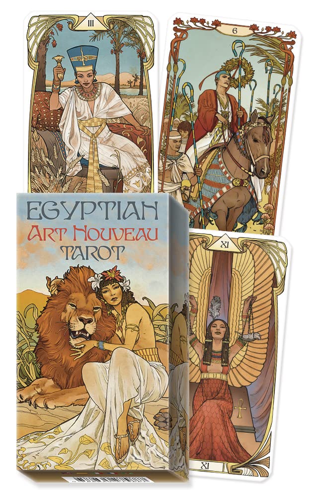 Egyptian Art Nouveau Tarot: Massaglia, Giulia Francesca