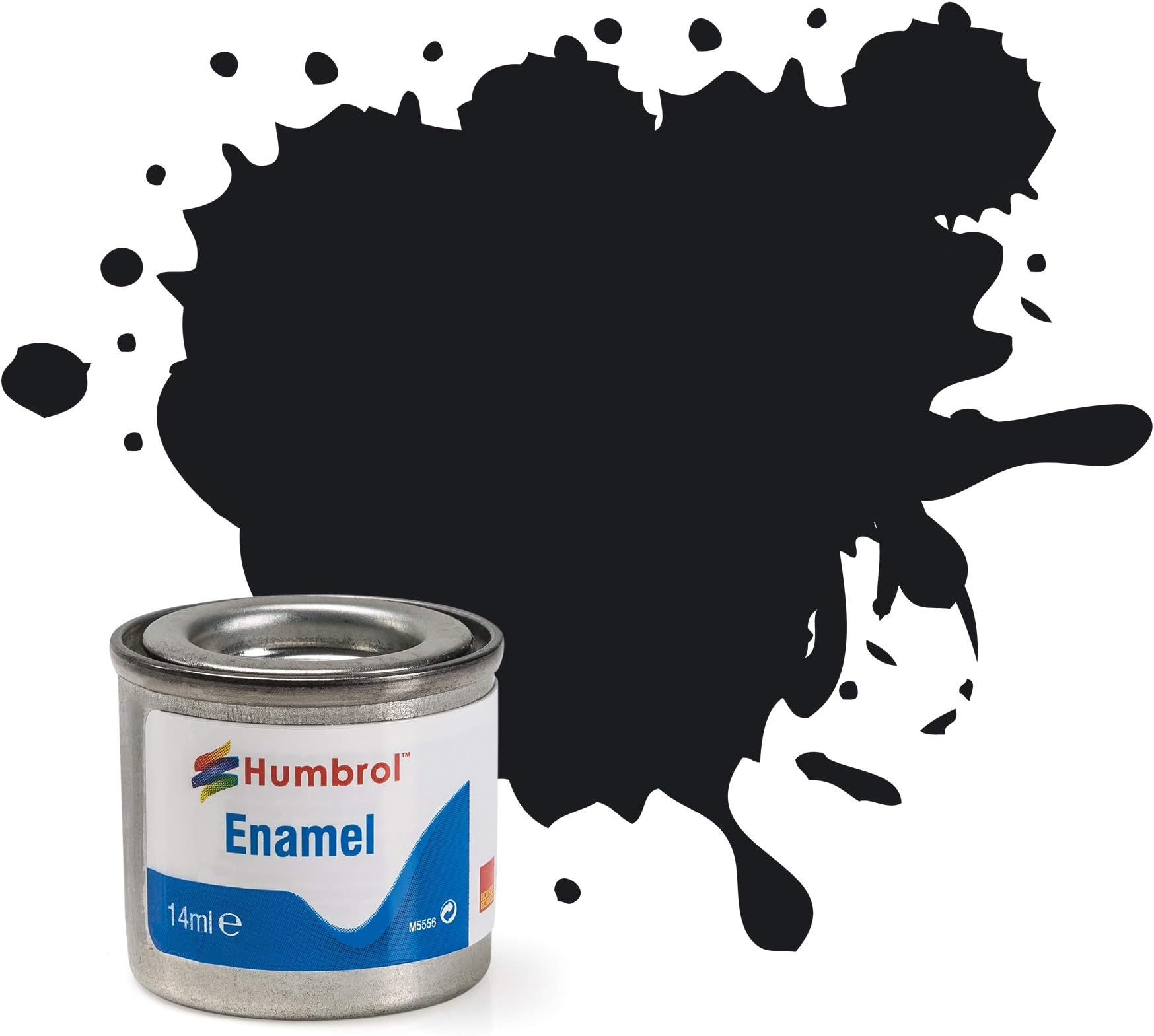 Enamel Paint 14ML No 21 Black - Gloss