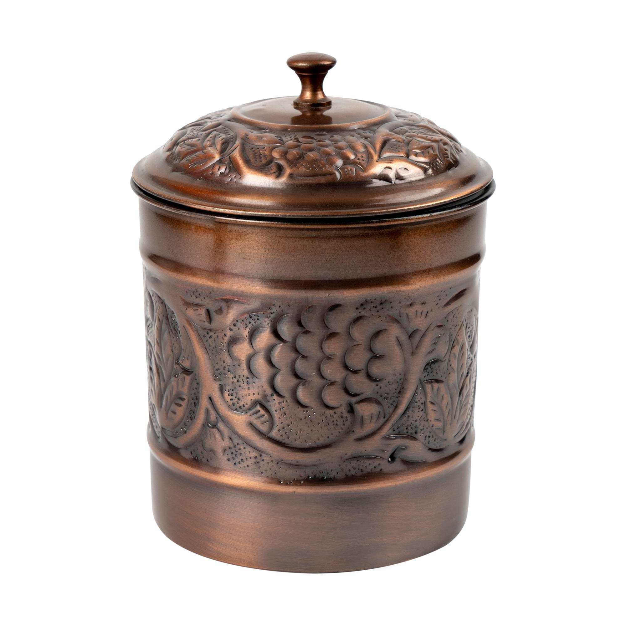 Amazon.com: NuSteel Embossed Antique Copper 1 QT Stainless Steel