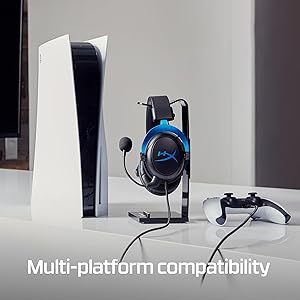 HyperX Cloud - Gaming Headset, Memory Foam Comfort, Noise-Cancelling mic, Durable Aluminum Frame.