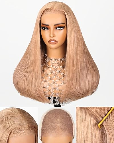 Arabella Blonde Wig Human Hair 230% Density Ready to Go