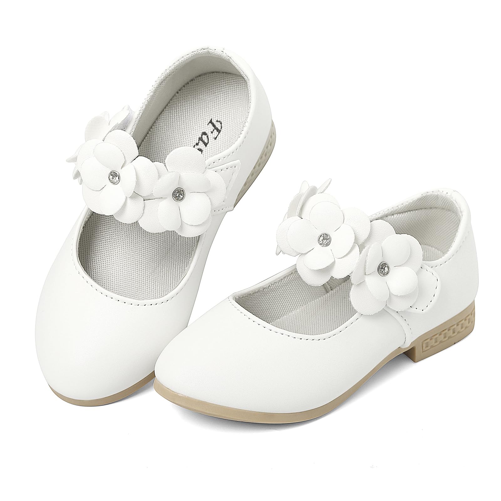 Ballerine da Bambina Mary Jane Basse Vestito Scarpe pour Ragazze Stile Principessa Ballerine