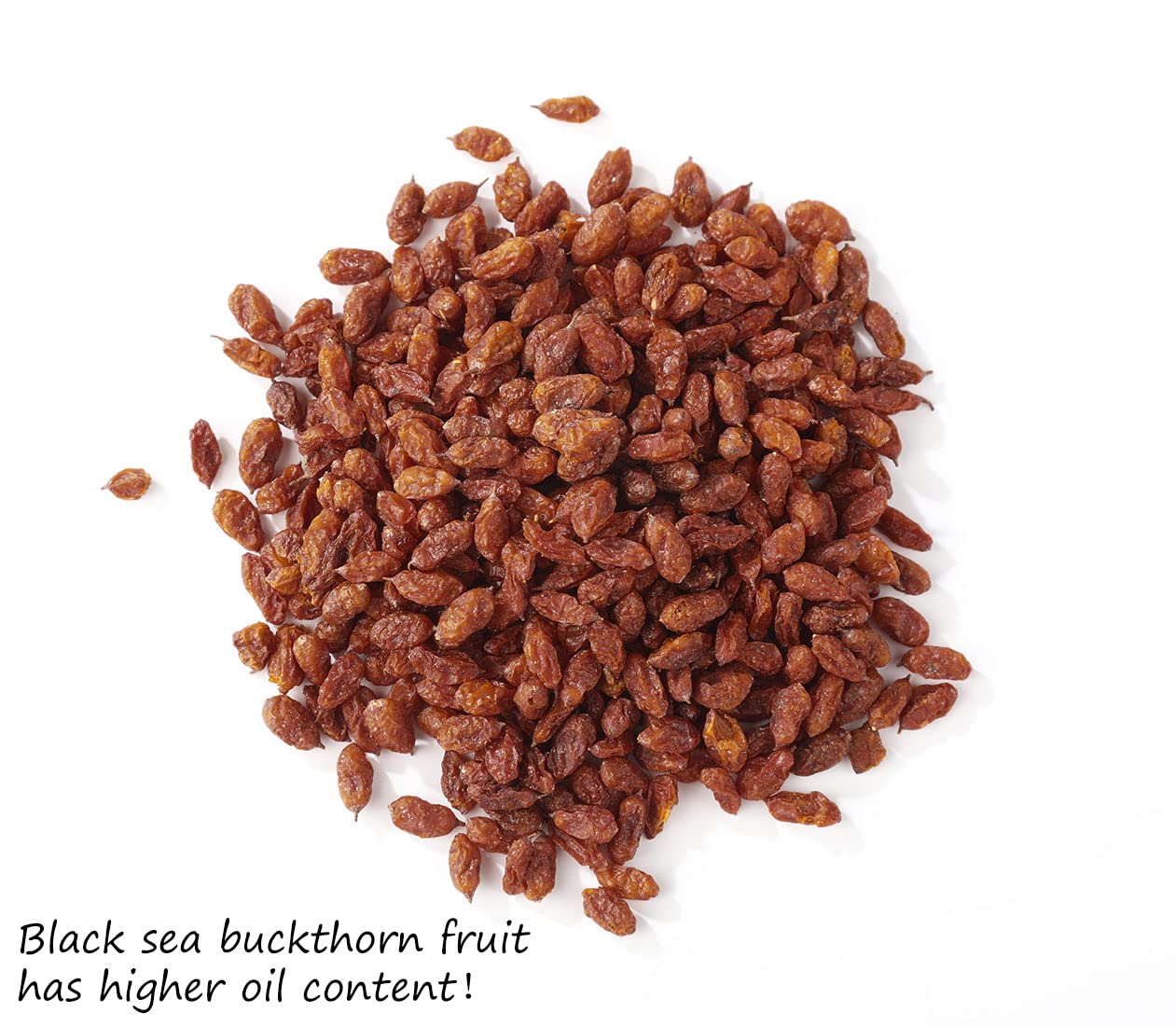 Premium Dried Sea Buckthorn Berries 8 Oz/227g.Natural & No Additives Sea Buckthorn Tea,沙棘,Hand Picked Whole Berry Fruit. - Image 3