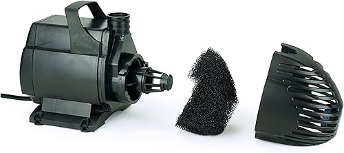 Miniatura 6 de Aquascape 91010 Ultra Pump 2000 para estanques pequeños, fuente, cascadas y filtros, 1,982 GPH, negro