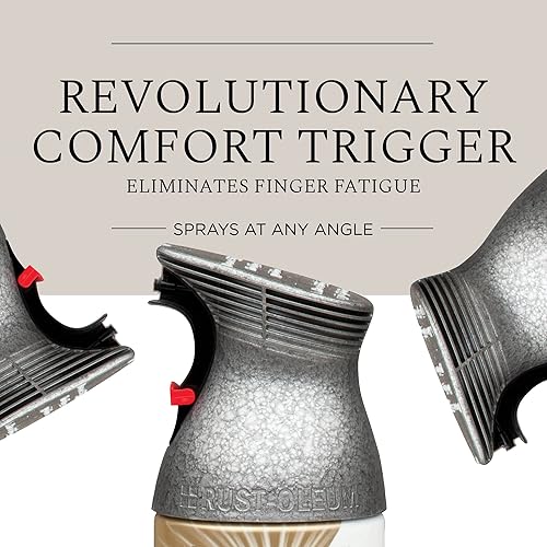 Miniatura 8 de Rust-Oleum 271481 Pintura en aerosol martillada forjada universal para todas las superficies, 12 onzas, peltre antiguo (paquete de 2)