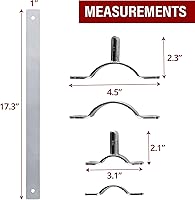 Vista 3 de Cierre automático de puerta con barra de acero resistente, bisagras de puerta de cierre automático, ideal para puerta de metal en el aire libre como