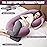 1 MIDDLE ONE Pregnancy Pillow, C Shaped Full Body Pregnant Women Sleeping Pillow for Maternity Support with Cover (Purple)