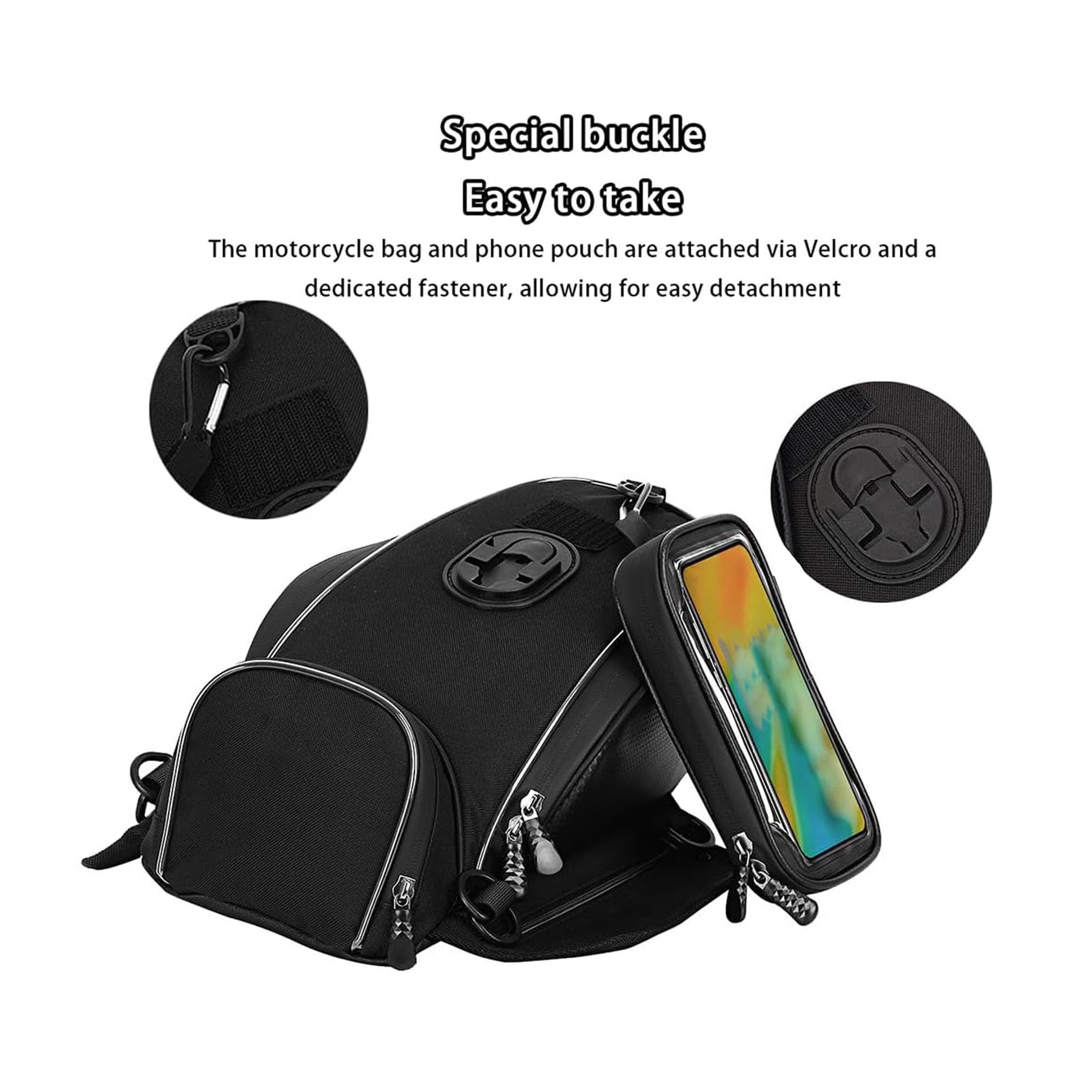 Tankrucksack Motorrad für Suzuki Address 2005-2026