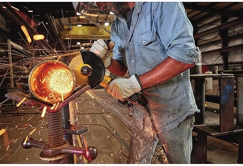 Miniatura 5 de DEWALT Amoladora angular con interruptor de paleta, 5 pulgadas / 6 pulgadas, 13 amperios (DWE43244N)