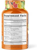 Vista 8 de myVidaPure El paquete de frutas y verduras incluye 1 mezcla de frutas equilibradas y 1 vegetal, alimentos naturales integrales, superalimento rojo