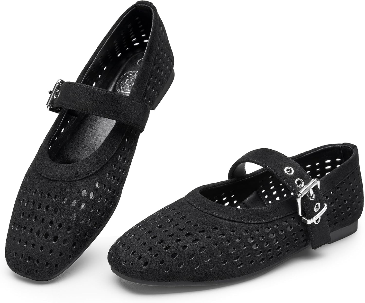 Trary Mary Jane Shoes Women, Mary Jane Flats for Women, Ballet Flats Shoes Round Toe Mary Jane Flats Shoes Dressy Comfortable