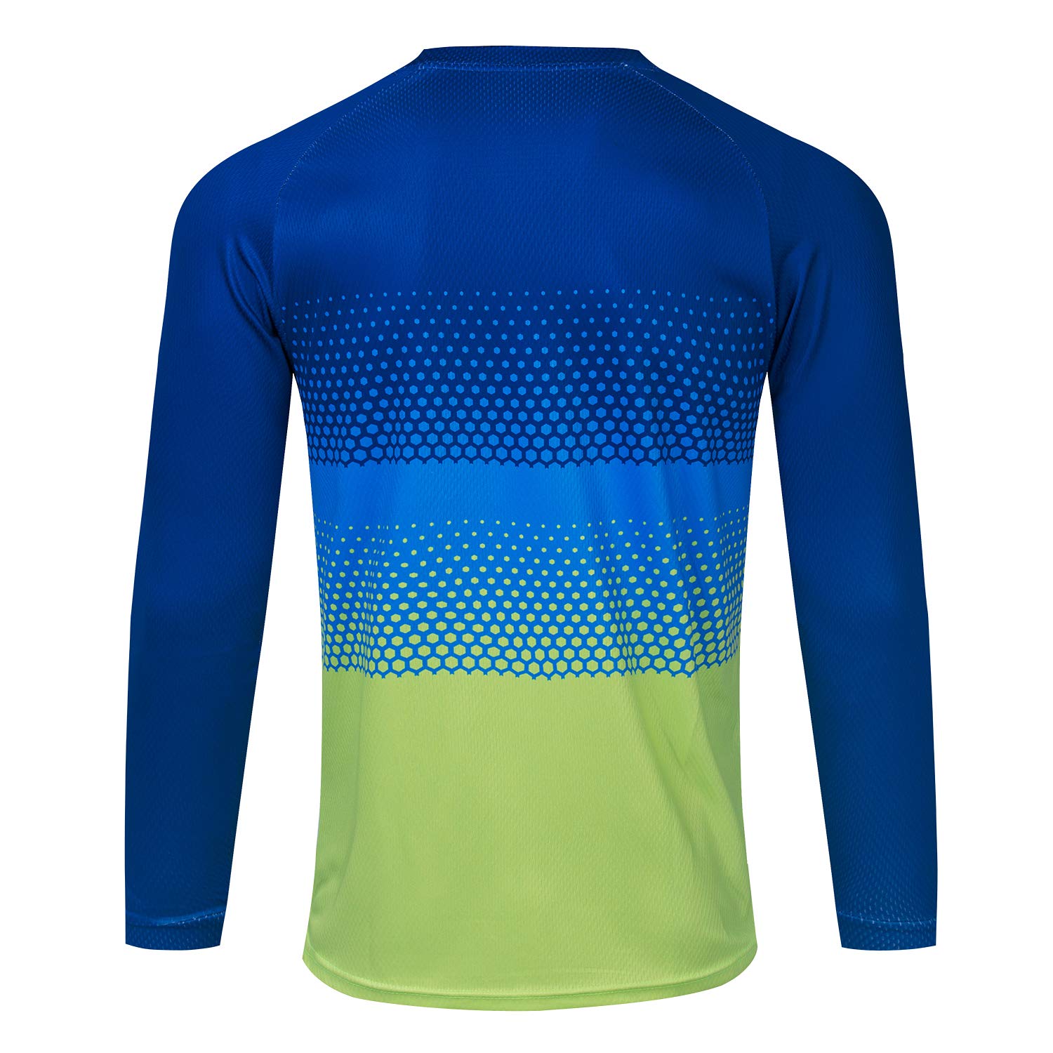 HimyBB Men Cycling Jersey MX Motocross Jerseys Dirt Bike Downhill Shirt Racing Riding Blue