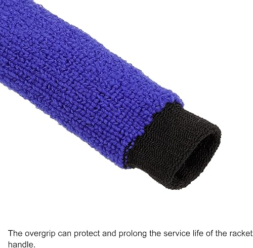 Miniatura 4 de PATIKIL Cotton Feeling Badminton Towel Grip Nylon Tennis Racket Overgrip Racquet Grip Hand Glue Anti-Skid Sweatband for Golf Bike Handle